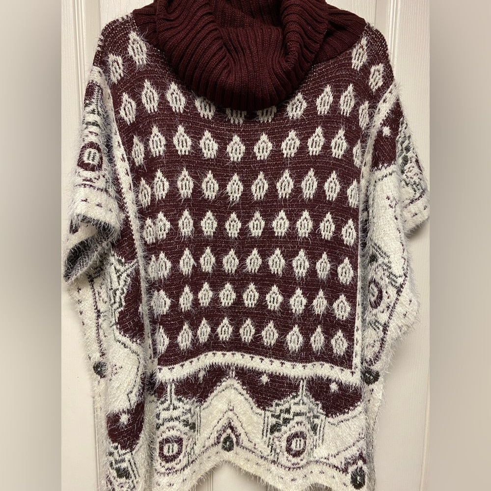 Women's Poncho Sweater